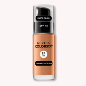 Revlon Colorstay Combination Oily Base Liquida Piel Mixta/Grasa Acabado Matte SPF 15 24Horas – 355 Almond